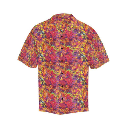 Splatter Print Design Hawaiian Shirt