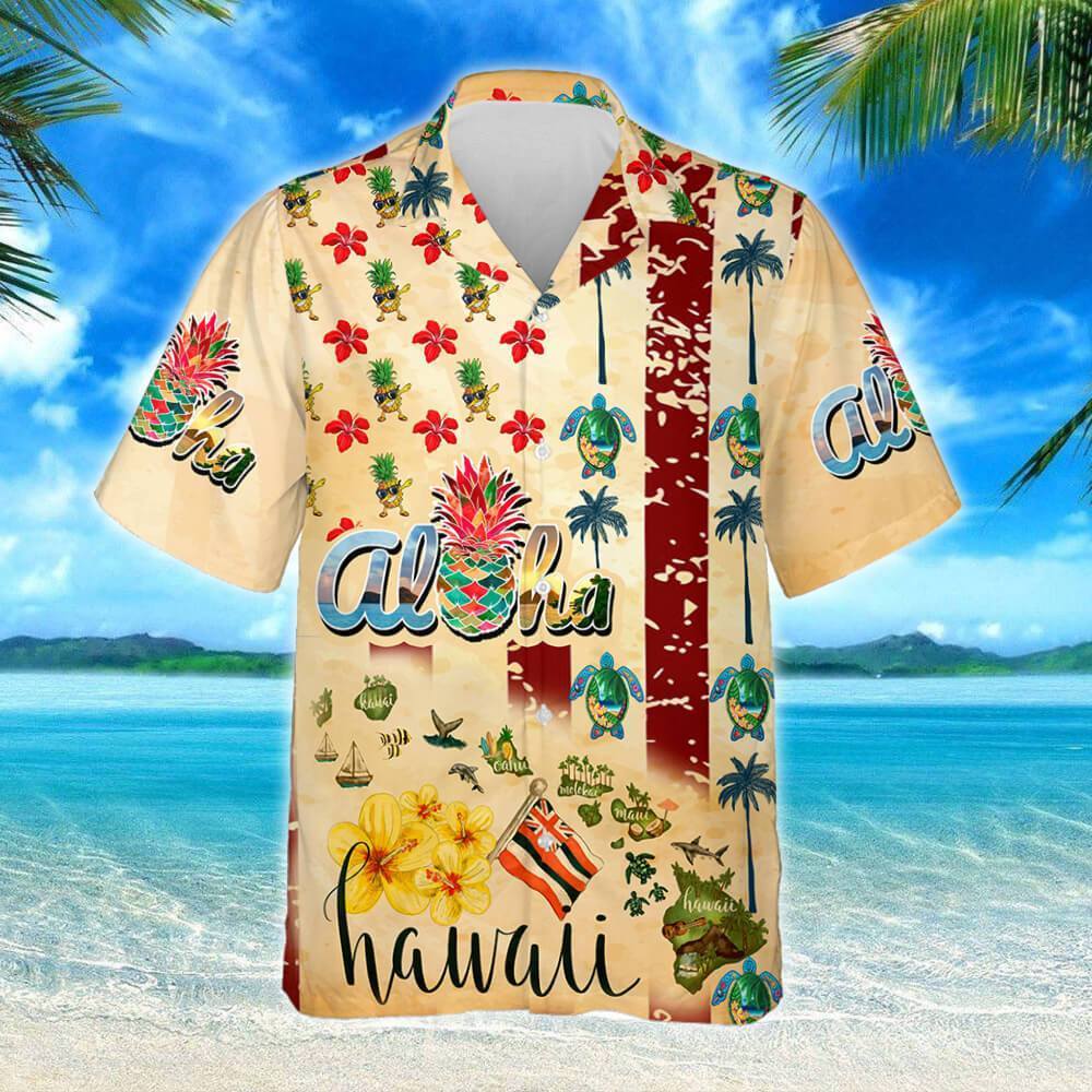 Aloha Hawaiian Shirt Pn71Hwv1