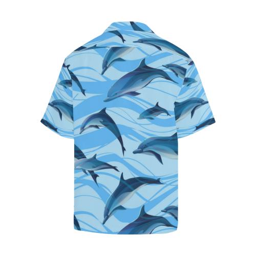 Blue Dolphin Hawaiian Shirt