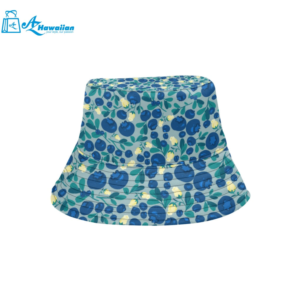 blueberry design pattern Unisex Bucket Hat