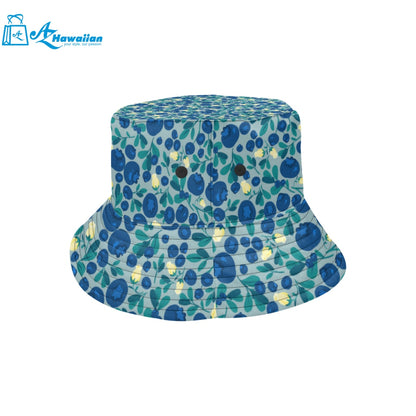 blueberry design pattern Unisex Bucket Hat