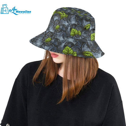 blueberry pattern Unisex Bucket Hat