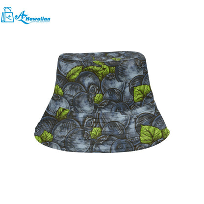 blueberry pattern Unisex Bucket Hat