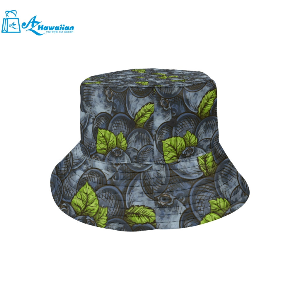 blueberry pattern Unisex Bucket Hat