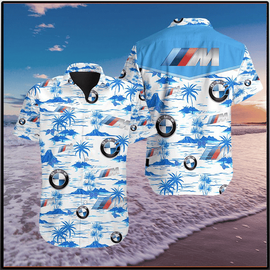 BMW Hawaiian Graphic Print Short Sleeve 