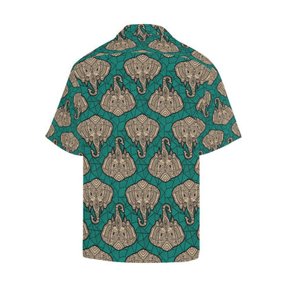 Boho Head Elephant Hawaiian Shirt