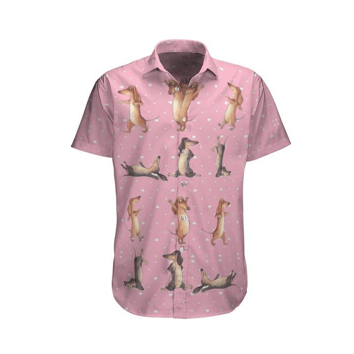 Dachshund Hawaiian Shirt AZS014