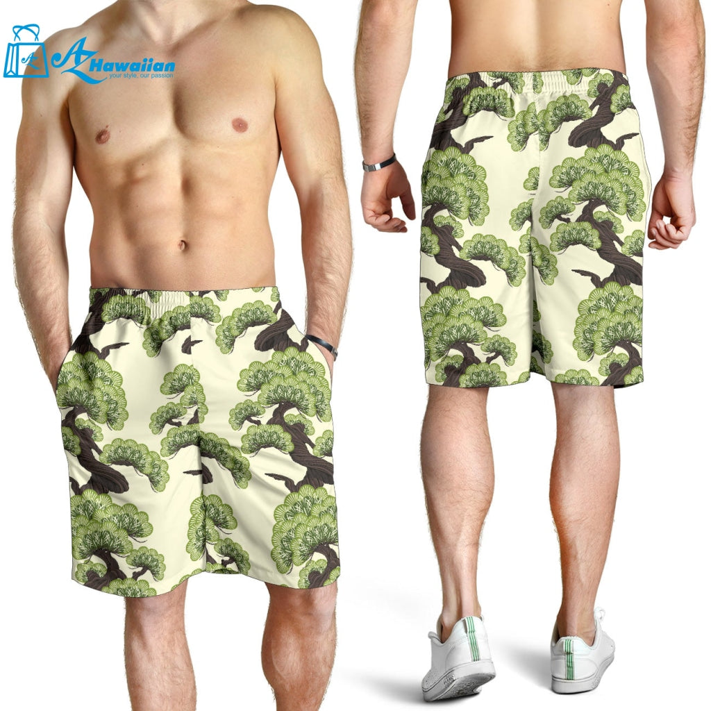 Bonsai Pattern Men Shorts