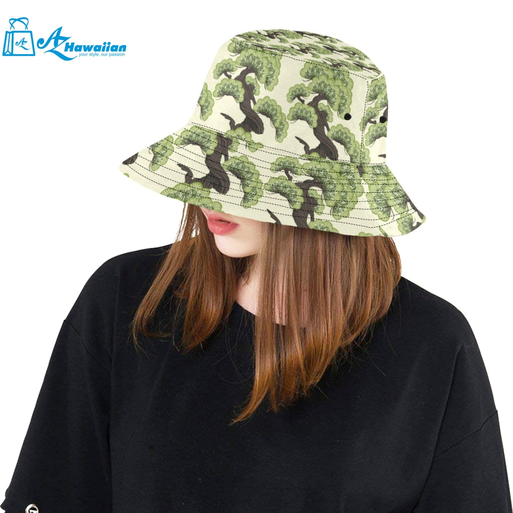 Bonsai pattern Unisex Bucket Hat