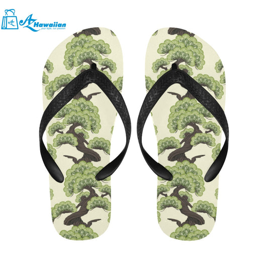 Bonsai pattern Unisex Flip Flops