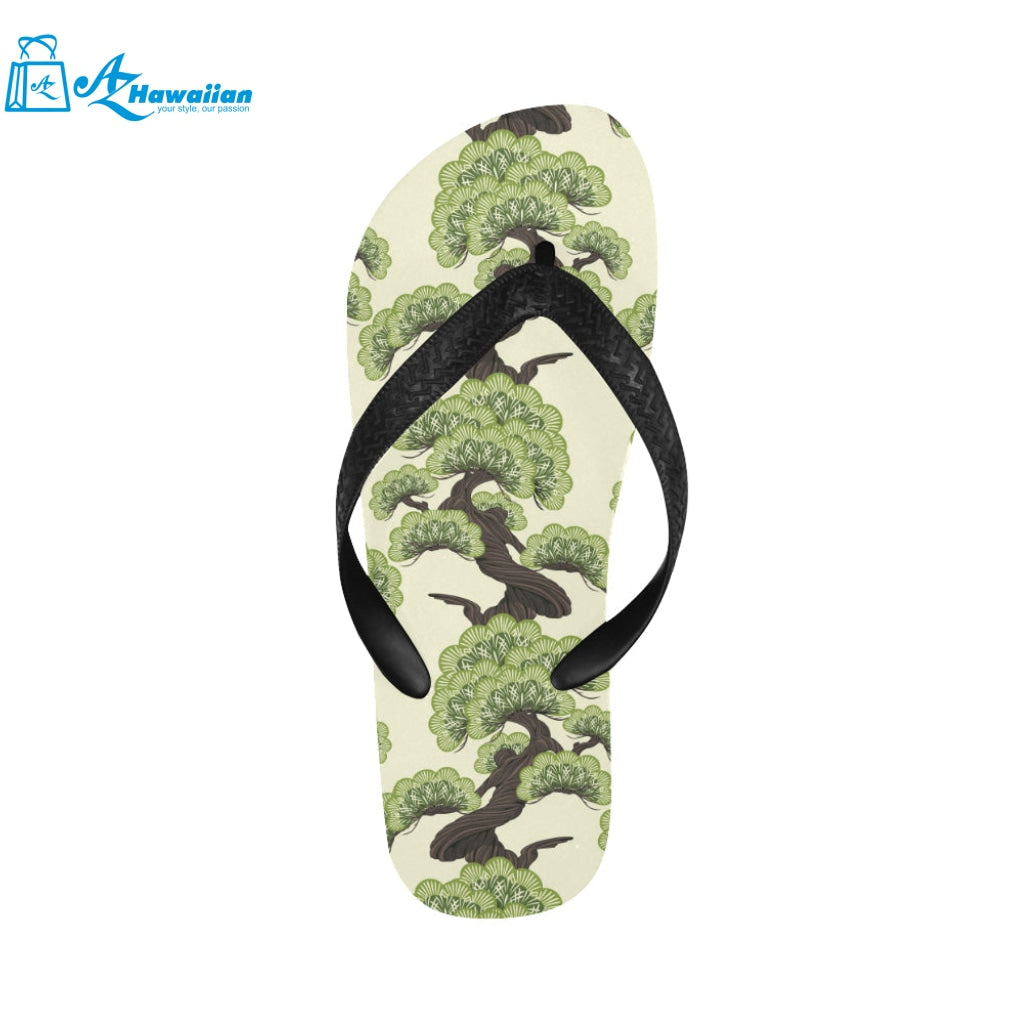 Bonsai pattern Unisex Flip Flops