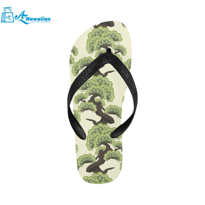 Bonsai pattern Unisex Flip Flops