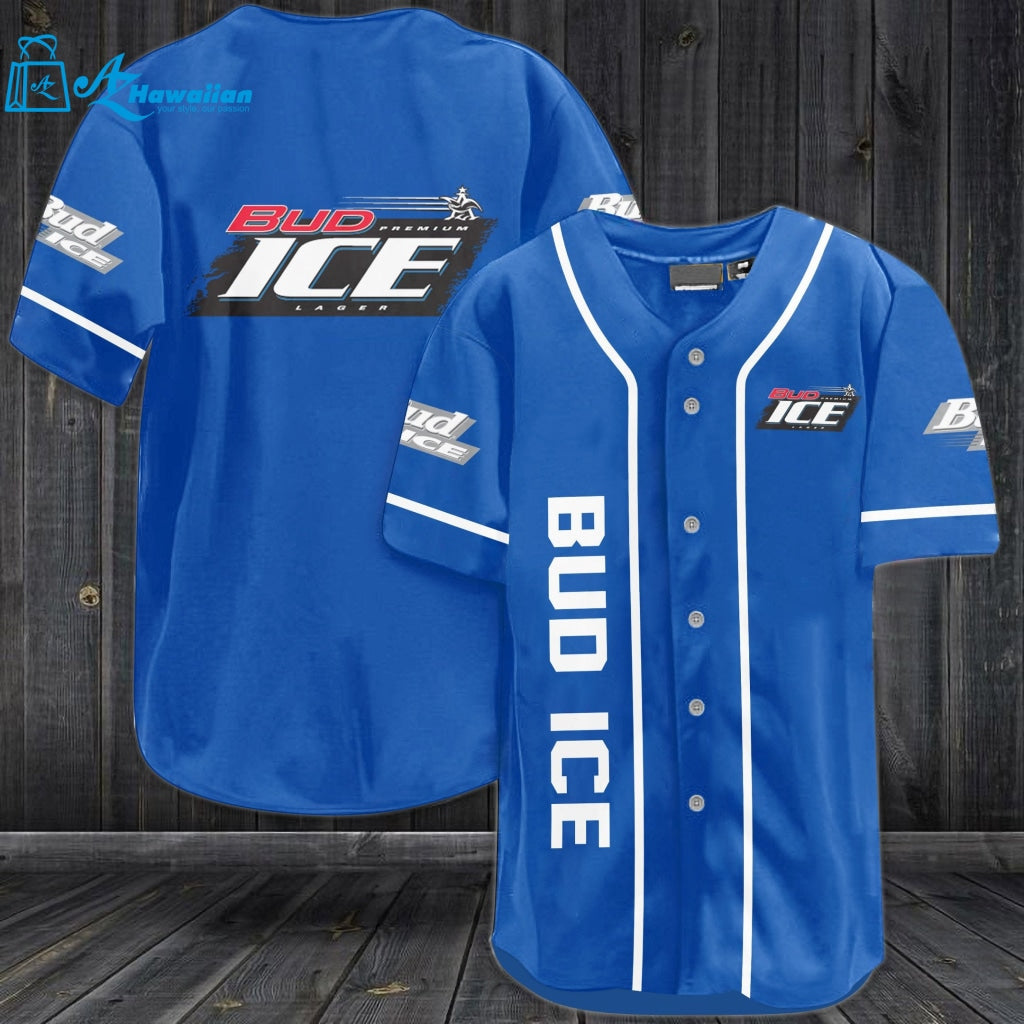 Bud Ice Baseball Jersey 