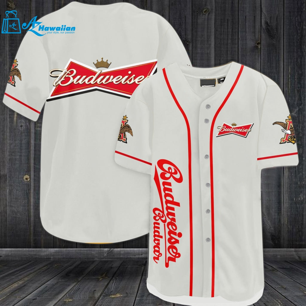 Budweiser Budvar Baseball Jersey 