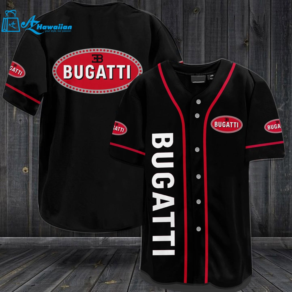 Bugatti Baseball Jersey 