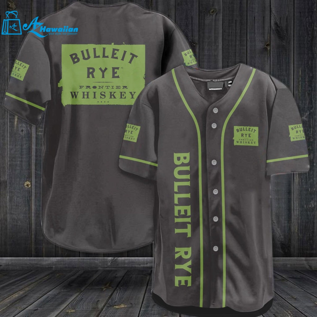 Bulleit Rye Whiskey Baseball Jersey