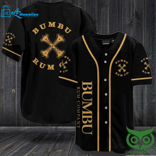 Bumbu Rum Co Baseball Jersey Shirt