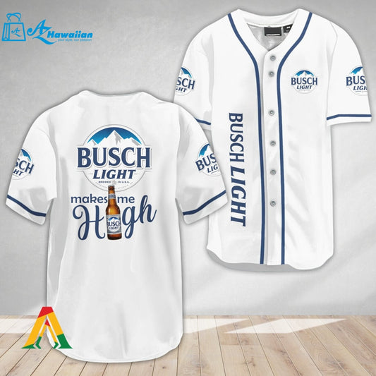 Busch Light Make Me High Baseball Jersey