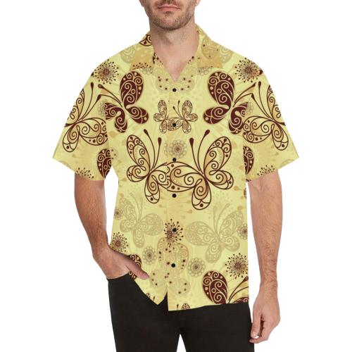 Butterfly Mandala Hawaiian Shirt