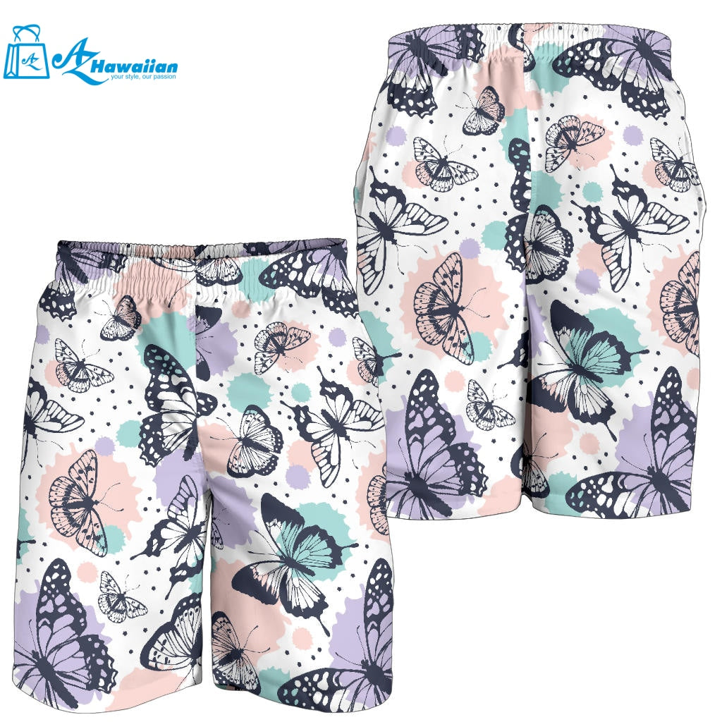 Butterfly Pattern Men Shorts