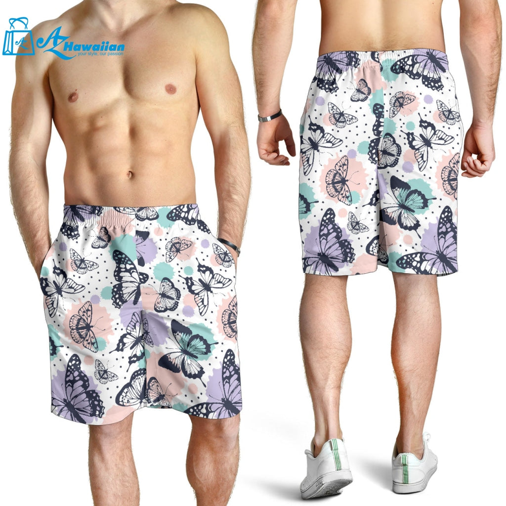 Butterfly Pattern Men Shorts