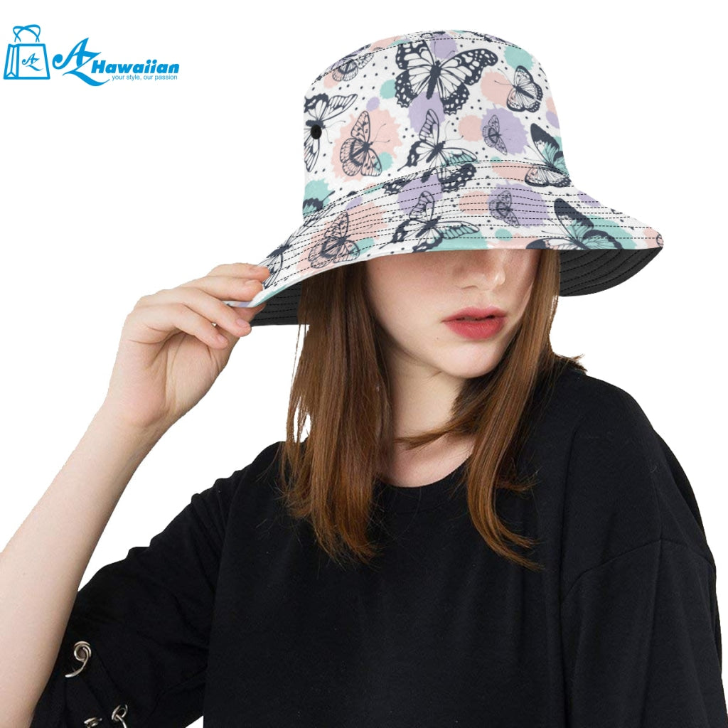 Butterfly pattern Unisex Bucket Hat