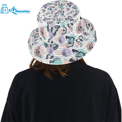 Butterfly pattern Unisex Bucket Hat