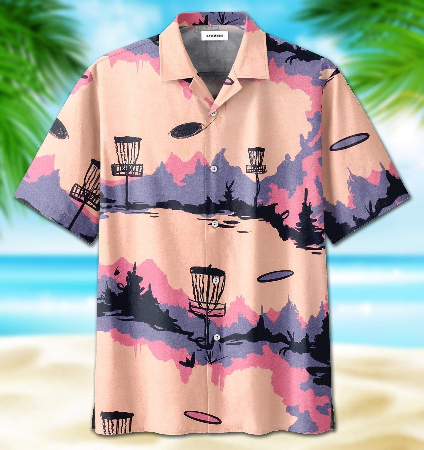 Hawaiian Aloha Shirts Disc Golf Art