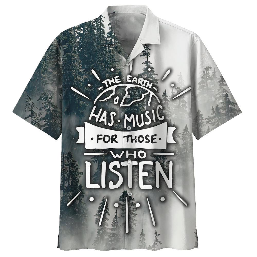 Camping  White High Quality Unisex Hawaiian Shirt  