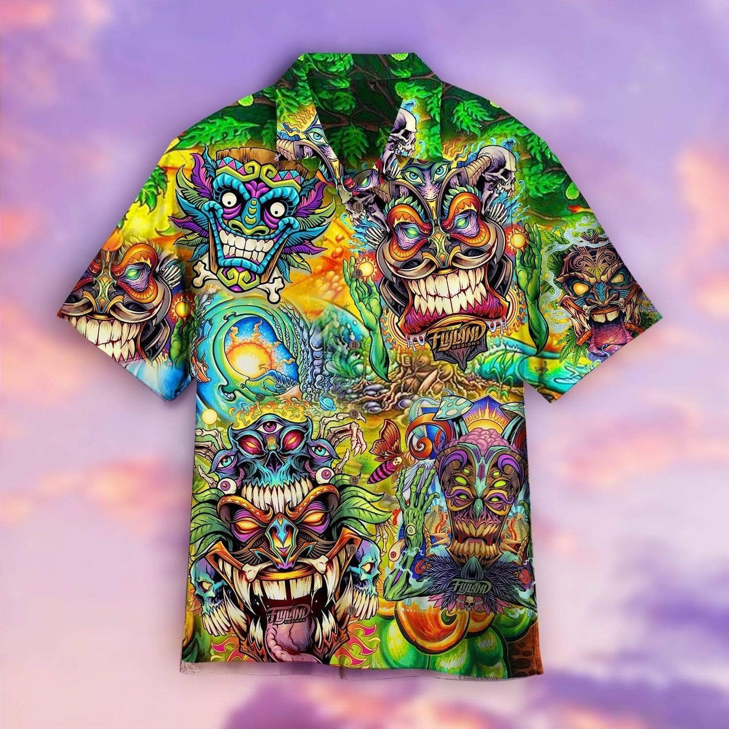 Hawaiian Aloha Shirts Tiki Tiki Hippie