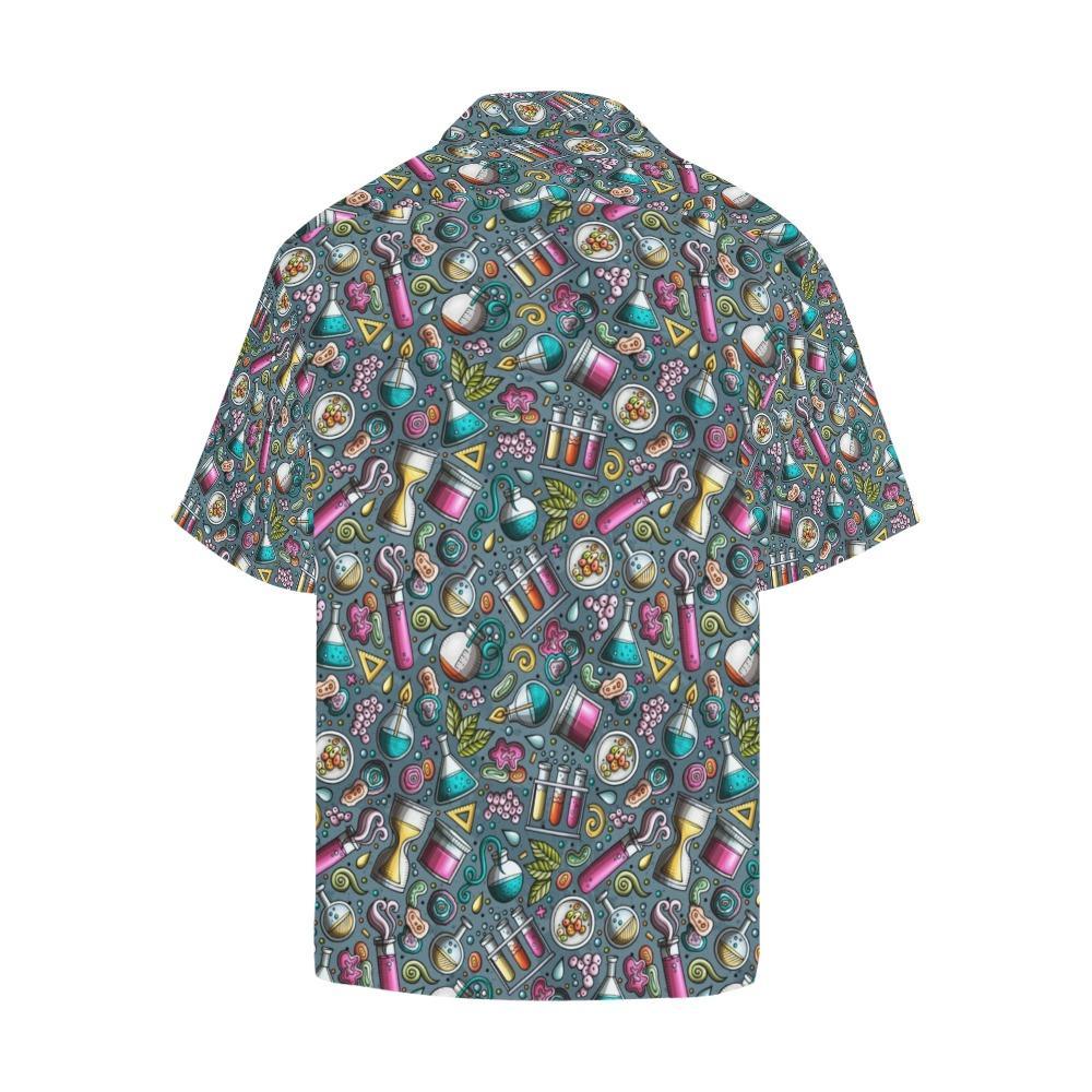 Science Print Design Hawaiian Shirt