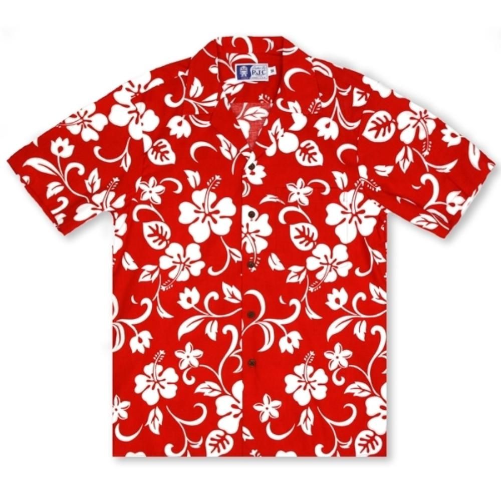 Hibiscus Red White Best Design Hawaiian Shirt Dhc1806829