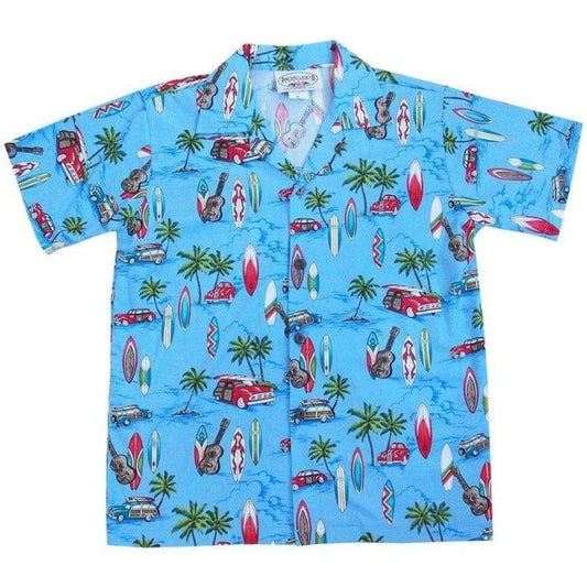 Beach Time Blue Amazing Design Hawaiian Shirt Dhc1806307