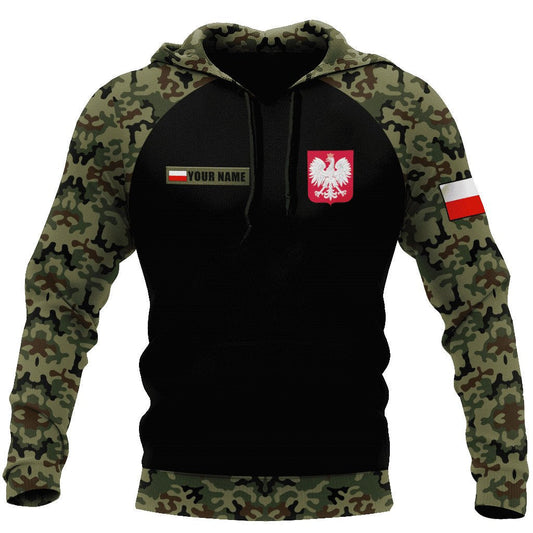 Personalized Polska All Over Printed Unisex Hoodie