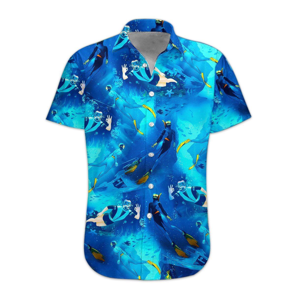  3D Freediving Hawaii Shirt