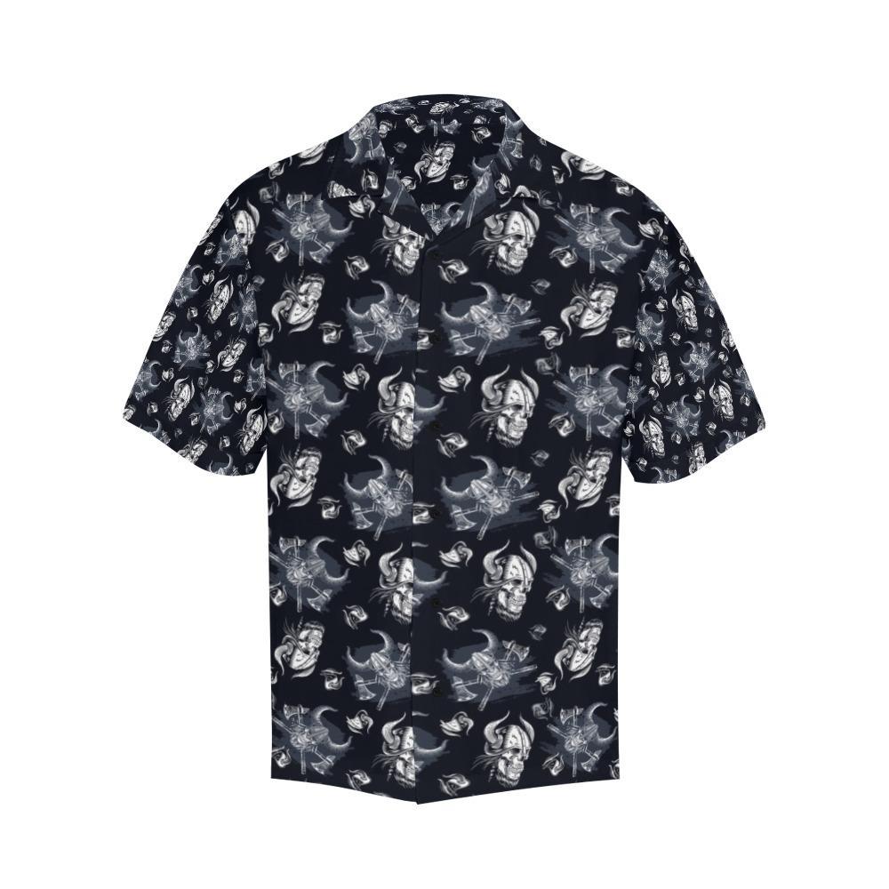 Vikings Print Design Hawaiian Shirt