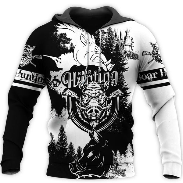 Wild Hog Hunting 3D All Over Print Hoodie Hoodie