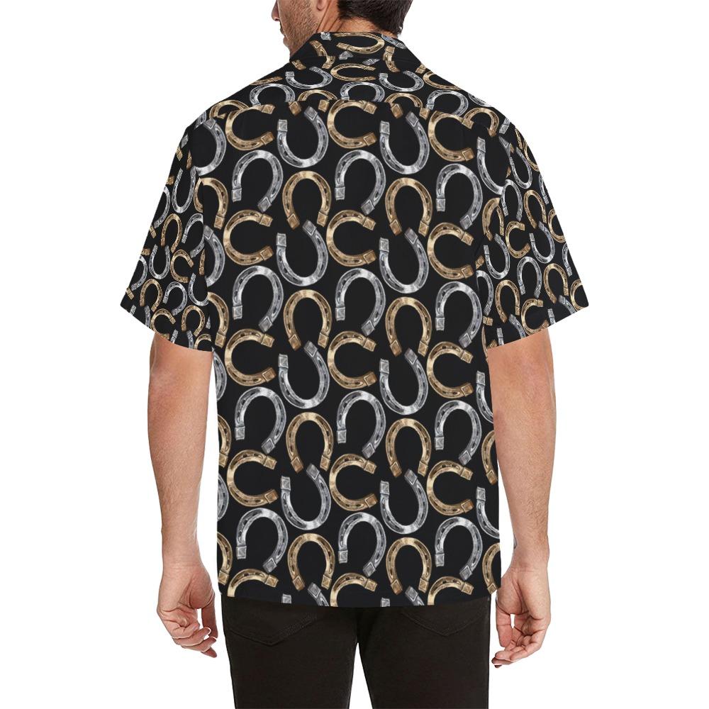 Horseshoe Print Design Hawaiian Shirt