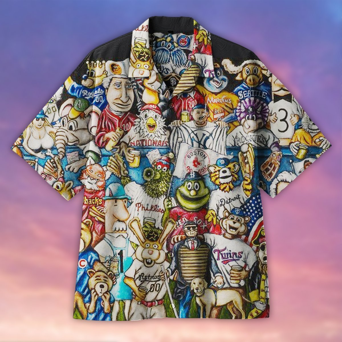 Baseball Hawaiian Shirt