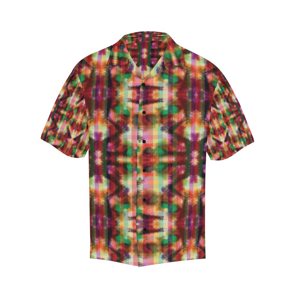 Tie Dye Print Design Hawaiian Shirt
