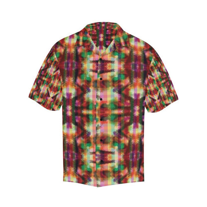Tie Dye Print Design Hawaiian Shirt