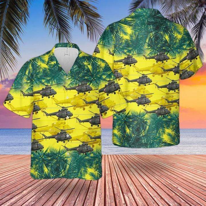 Sily Powietrzne Pzl W-3 Sokol Unisex Hawaiian Shirts