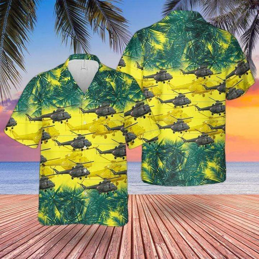 Sily Powietrzne Pzl W-3 Sokol Unisex Hawaiian Shirts