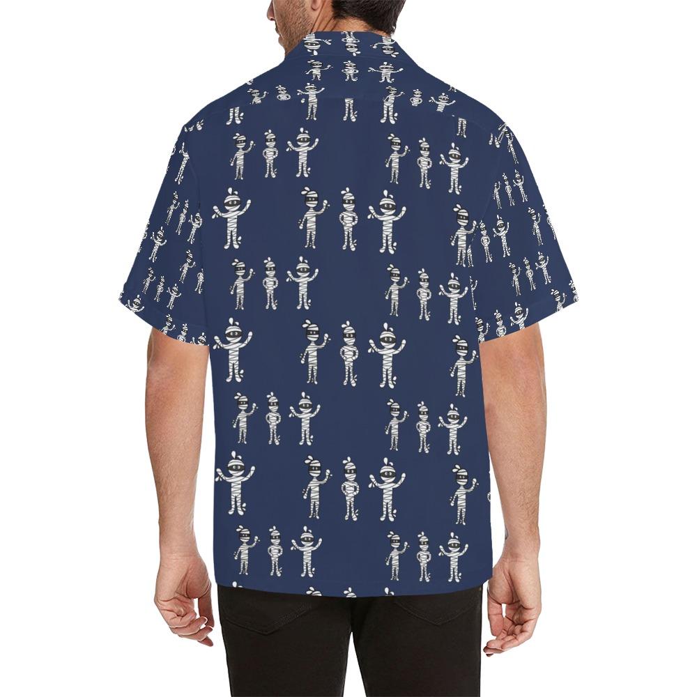 Mummy Print Design Hawaiian Shirt
