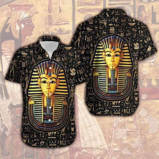 Hawaiian Aloha Shirts Ancient Egypt Pharaoh #402DH