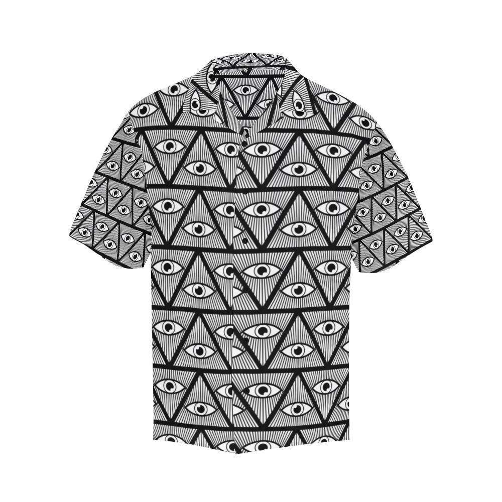 Third Eye Pattern Print Design Lks3 Hawaiian Shirt