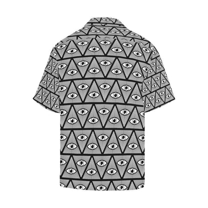 Third Eye Pattern Print Design Lks3 Hawaiian Shirt