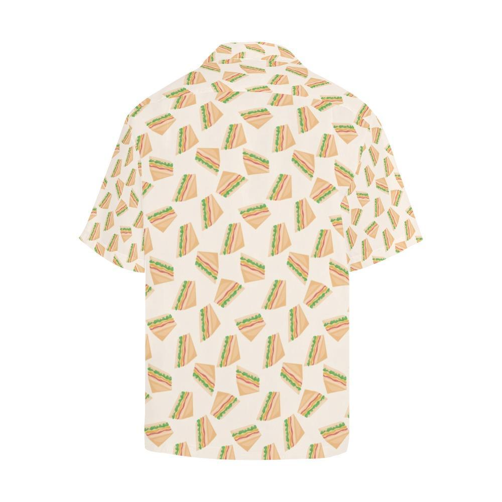 Sandwich Print Design Hawaiian Shirt