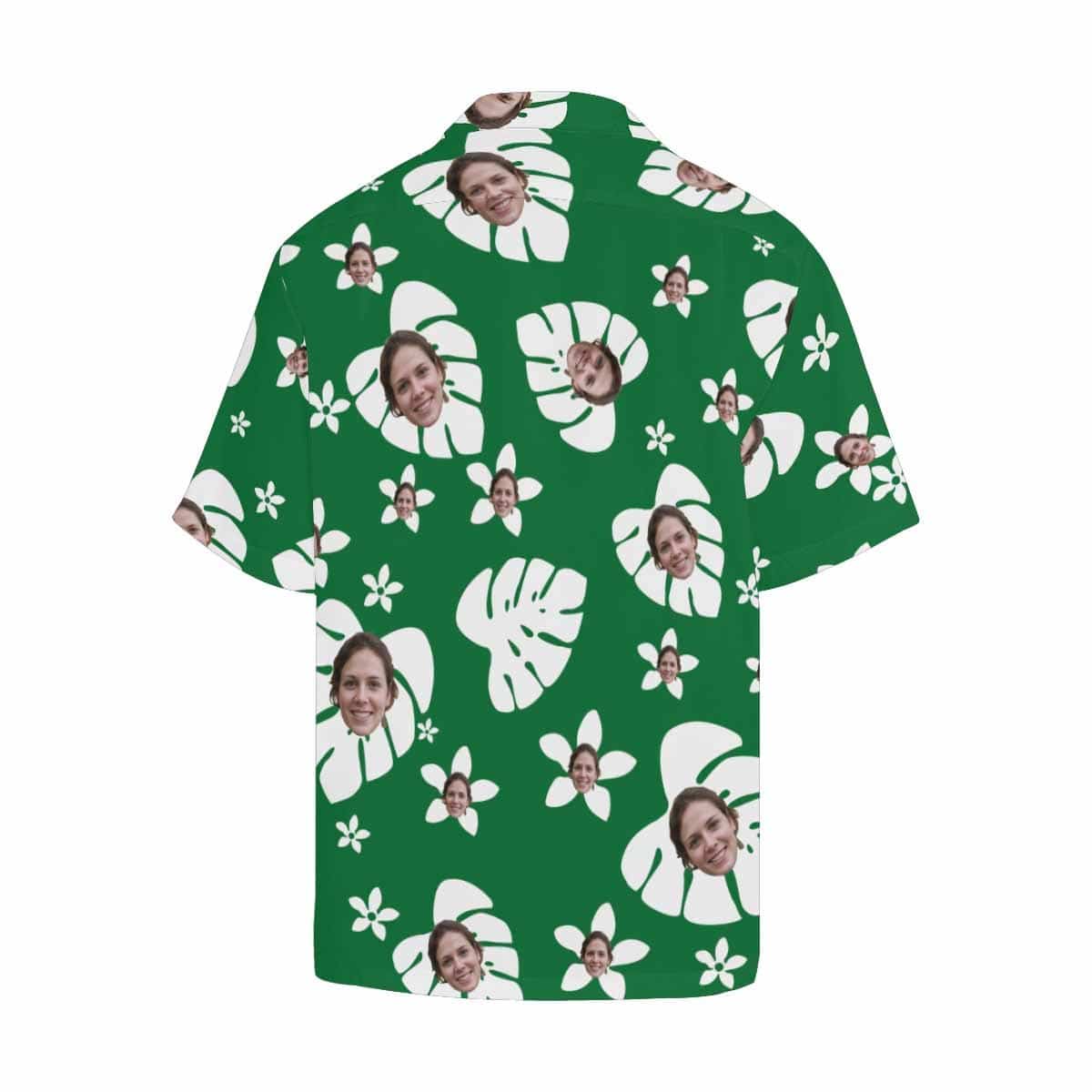 Custom Face Christmas Men's Hawaiian Shirt