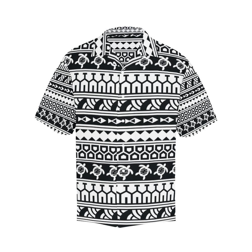 Samoan Pattern Print Design Hawaiian Shirt